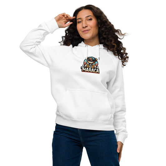 T Maraca Logo 1 Unisex eco raglan hoodie