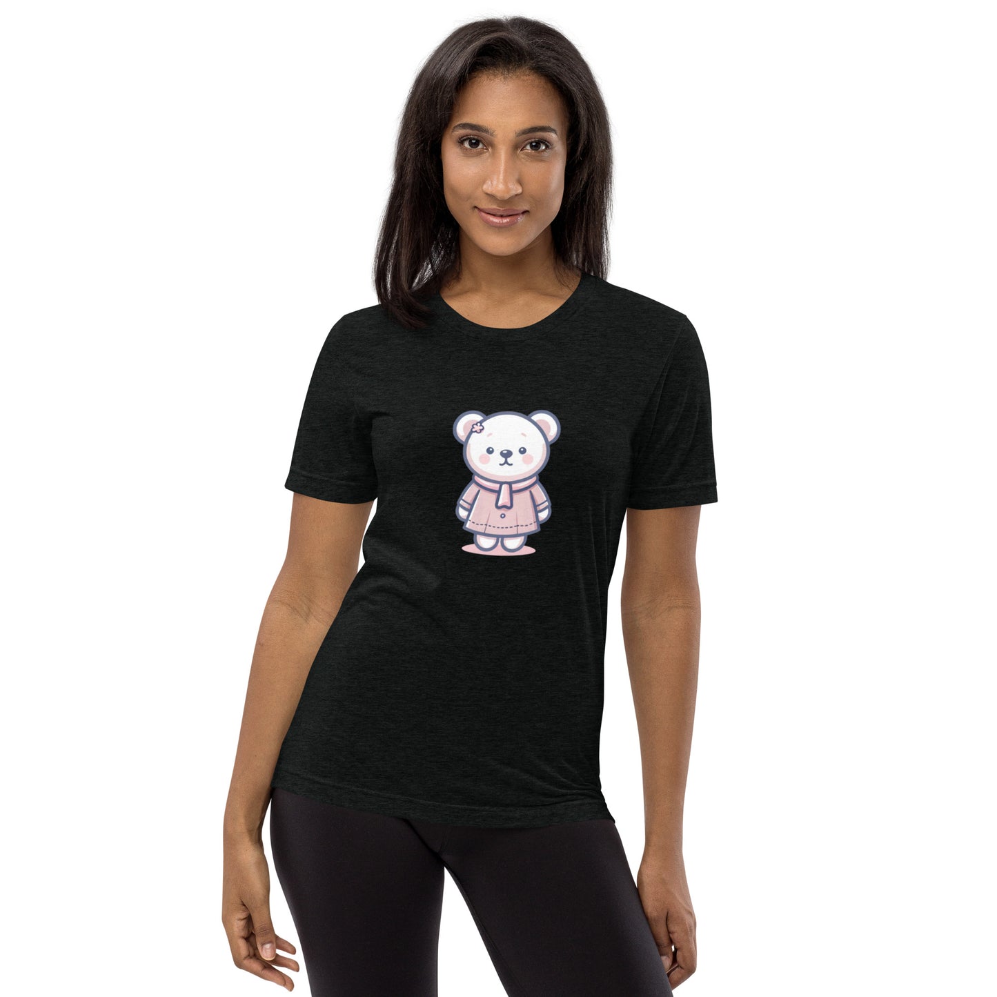 T Maraca - Pink Bear - Unisex Tri-Blend T-shirt