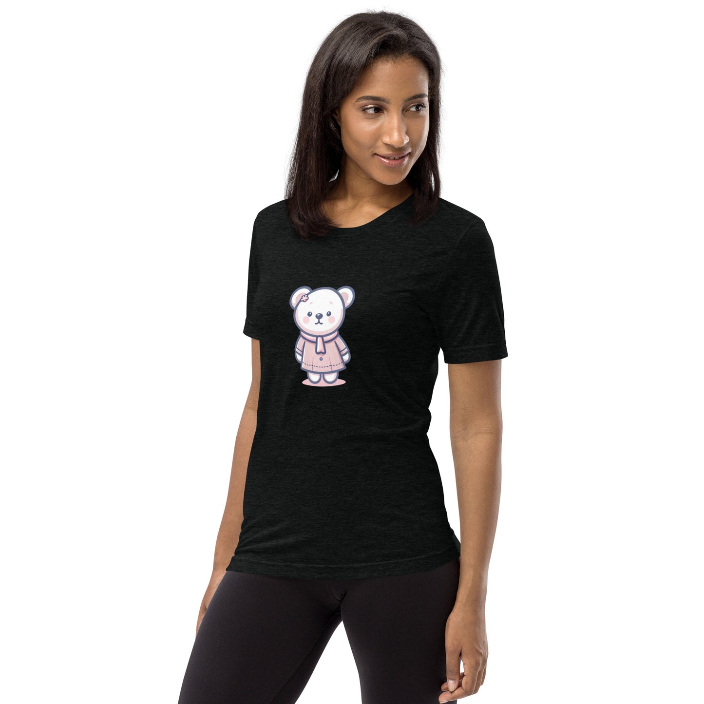 T Maraca - Pink Bear - Unisex Tri-Blend T-shirt